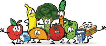 Cartoon Fruits and Veggies